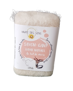 SAVON-GANT HAVRE NATUREL