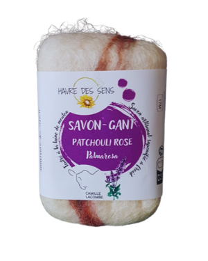 SAVON-GANT PATCHOULI ROSE