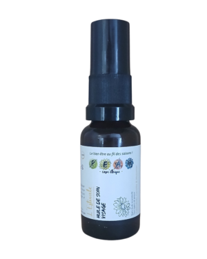 huile de soin visage l'estivale 20ml flacon verre spray