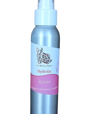 hydrolat eau florale de rose bio 100ml flacon aluminium spray