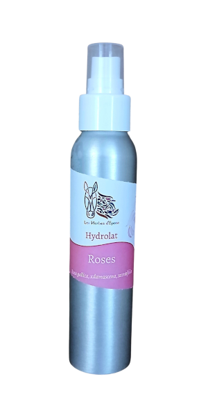 hydrolat eau florale de rose bio 100ml flacon aluminium spray